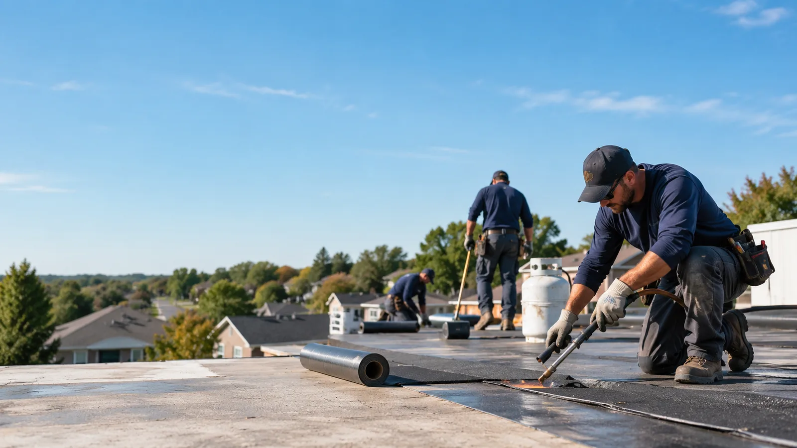 Flat Roof Leak Repair providers in Canadian, OK